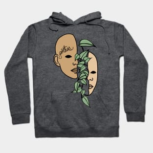 Pothos, House Plant Lover, Creepy and Weird Hoodie